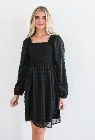 Danielle Swiss Dot Dress