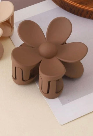 Large Brown Hair Clip