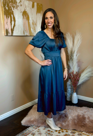Women's Sapphire blue dress