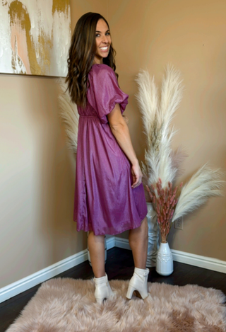 Roxie Violet party dress