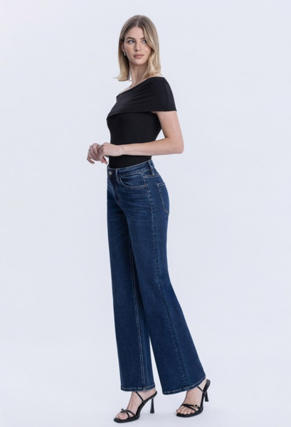 Vervet Dark wash Flare Jeans