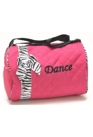 Fushia pink dance duffle bag