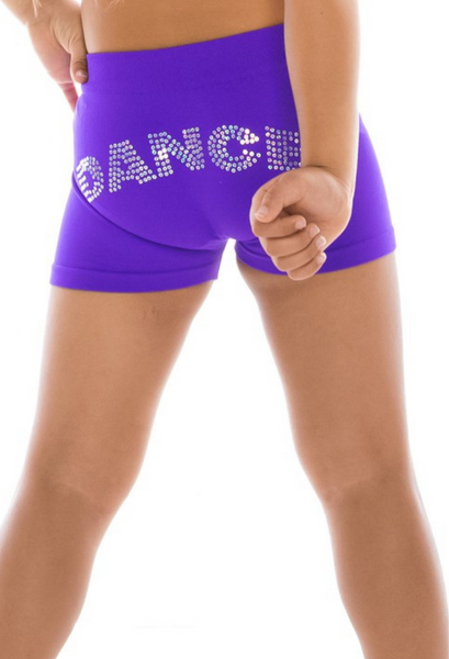 Dance Shorts in Purple
