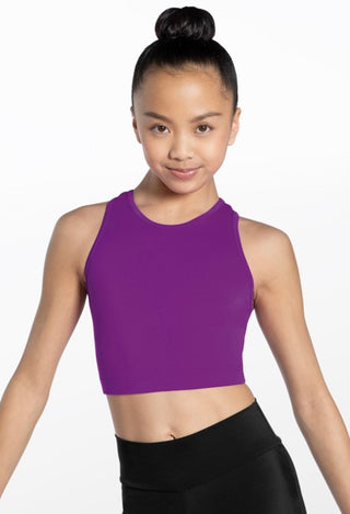 Purple Crop Top