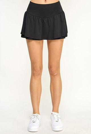 black daisy skort 