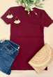 Dk Burgundy