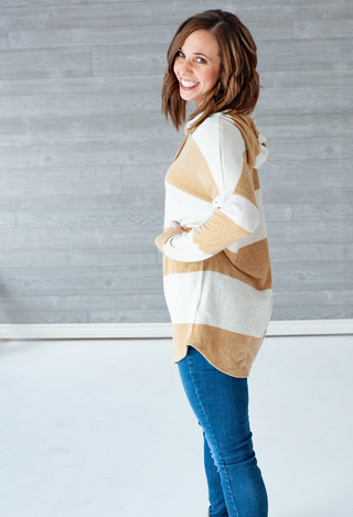 Tan hoodie