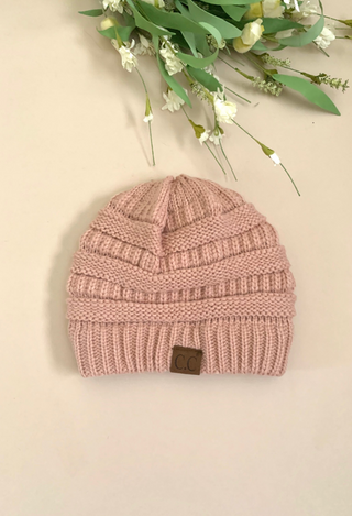 indi pink beanie