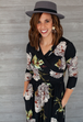 Black Floral