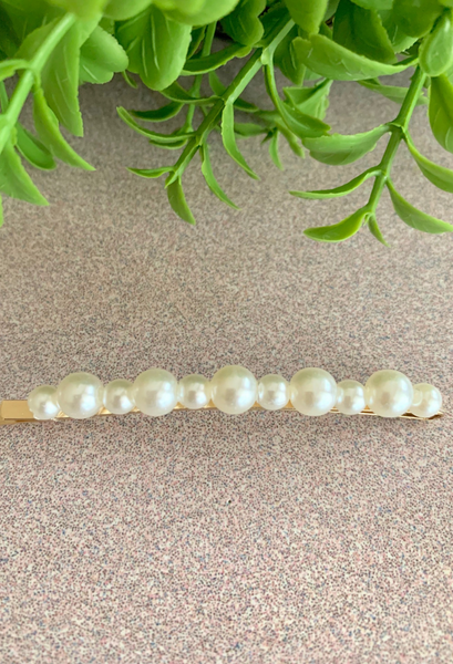 Pearl Bead Hair Clip
