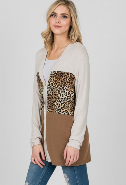 Luxe Leopard Cardigan