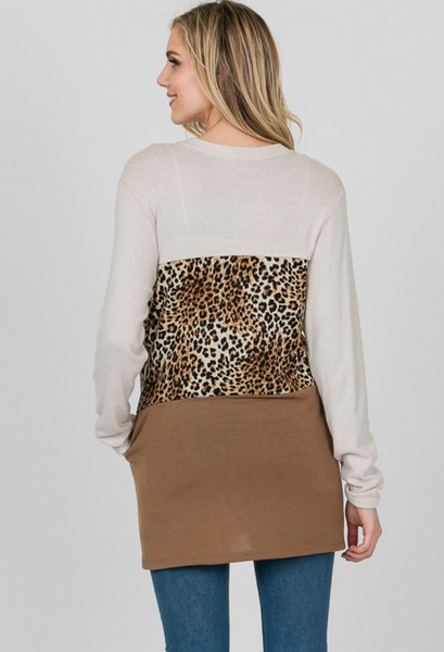 Luxe Leopard Cardigan