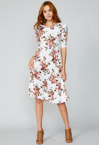 Autumn Floral Dress
