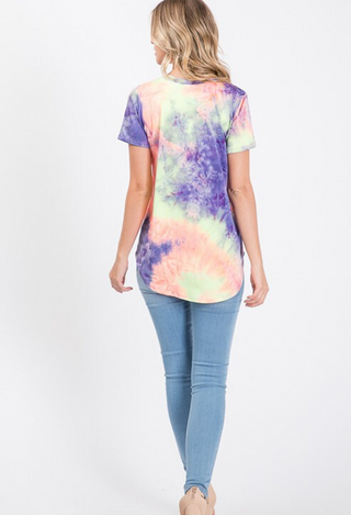 Tie Dye Top back view