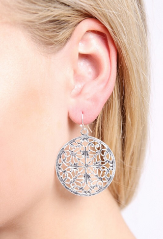 Moroccan Circle Earring