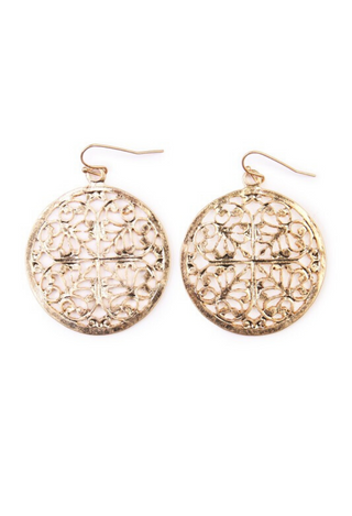 Moroccan Filigree Earrings