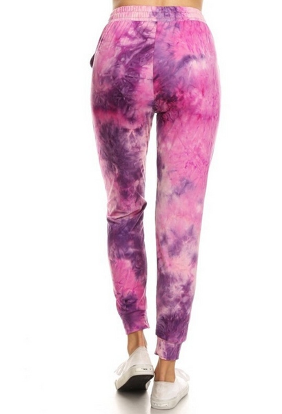 Tie Dye Jogger Pink Mix