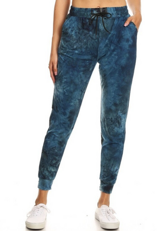 Tie Dye Jogger Blue Mix