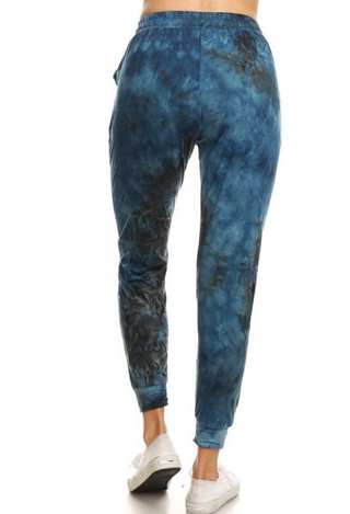 Tie Dye Jogger Blue Mix