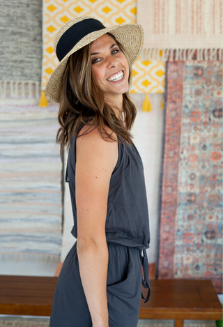 Janie Romper in grey