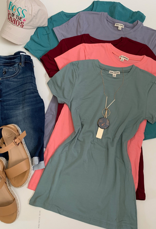 Perfect Essential tee in 32 colors
