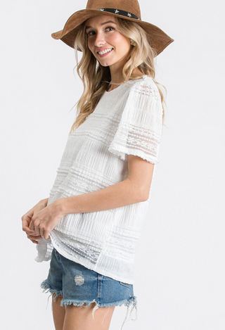 Lace & Love Top with shorts
