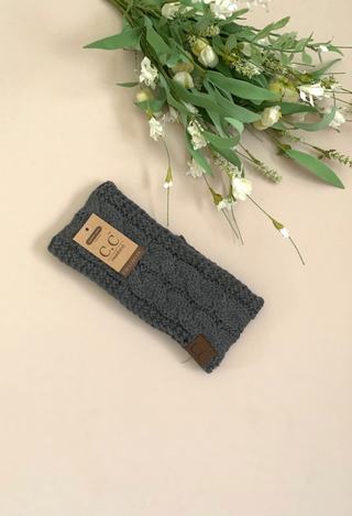 C.C. Headwrap dk grey