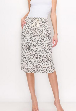 Animal Instinct Skirt Grey