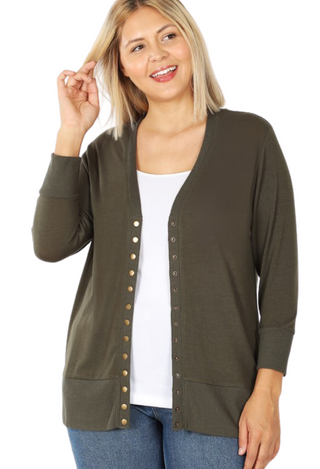 perfect sweater charcoal plus size