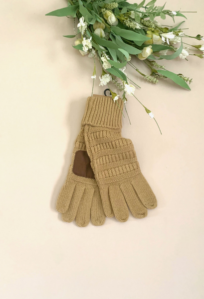 C.C. Knitted Touch Screen Gloves-more colors