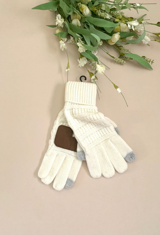 C. C. Gloves in Ivory