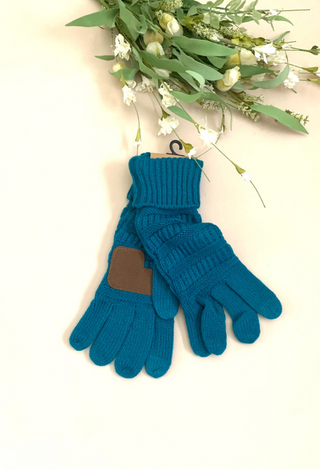 C. C. Teal Gloves