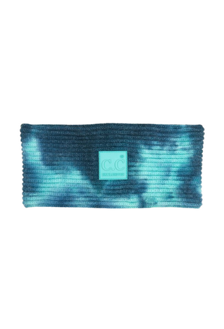 C.C Tie Dye Headwrap teal