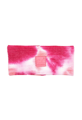 C.C Tie Dye Headwrap hot pink