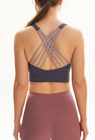 Purple Dream Fit Sport Bra