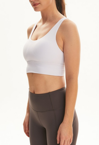white dream fit sport bra