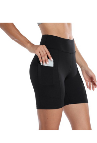 black Dream Fit Shorts with pockets