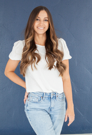 Isabella Blouse Ivory Tay