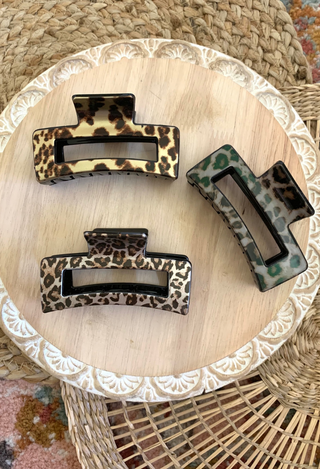 Wild Style Hair Claw 3 piece