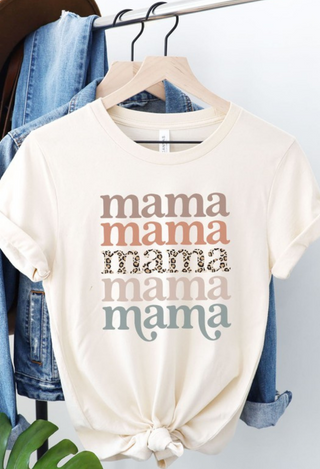 Mama Boho Graphic Tee in Ivory