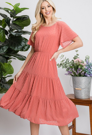pink Felicity dress 