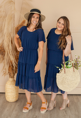 Felcity Dress Navy S & L