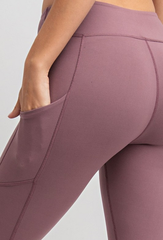 Dream Fit Capri Pants mauve