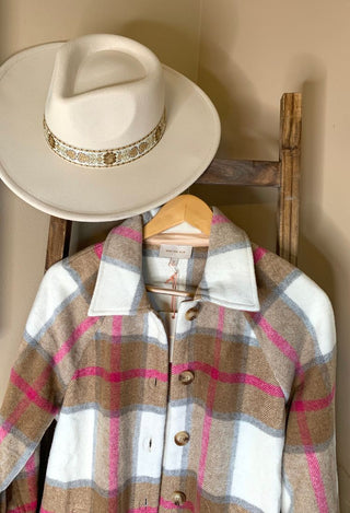 Rancher hat with shacket