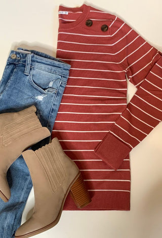 Holly Sweater flatlay