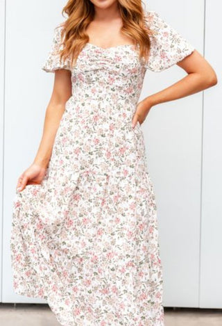 Macie Floral Midi front