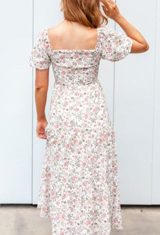 Macie Floral Midi back