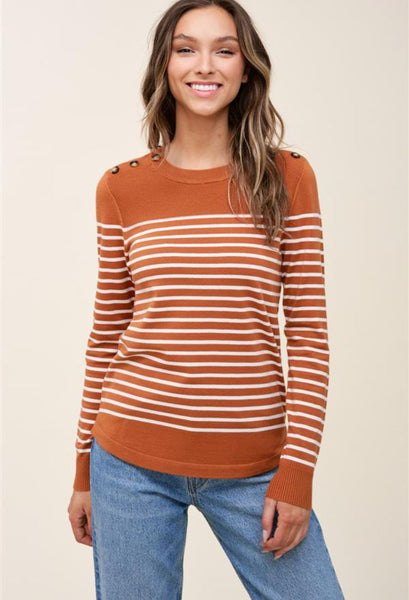 Shannon Stripe Sweater