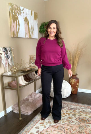Flare jeans front