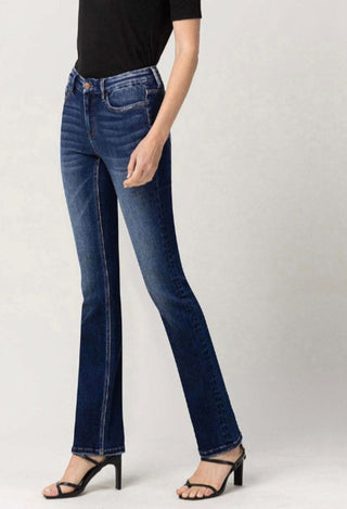 Flying Monkey Bootcut Jeans in medium denim